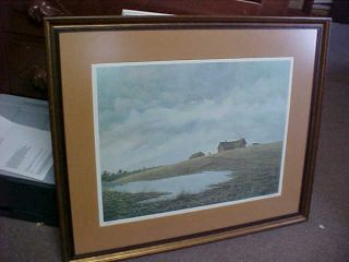 Butler Brown SIGNED AND NUMBERED FRAMED AND MATTED PRINT 444/1000 ESTATE FIND 7