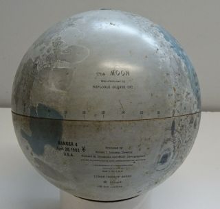 Vintage Moon Globe 1960 