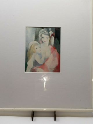 Marie Laurencin Framed Print Titled " Mother And Child "