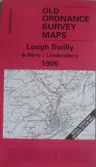 Old Ordnance Survey Maps Lough Derry Buncrana Rathmelton Ireland 1990 Sheet 11