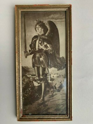 Antique Print Joan Of Arc,  In French Jeanne D 