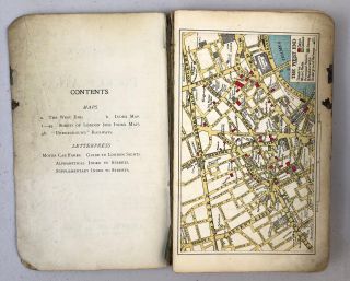 Bacon ' s Up To Date Atlas and Guide to London (Bacon ' s Pocket Atlas London) c1935 4