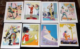32 Vintage Wizard Of Oz Prints From Early Editions Of Frank Baum 