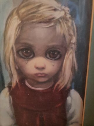 MARGARET WALTER KEANE - TWO VINTAGE FRAME PRINTS 