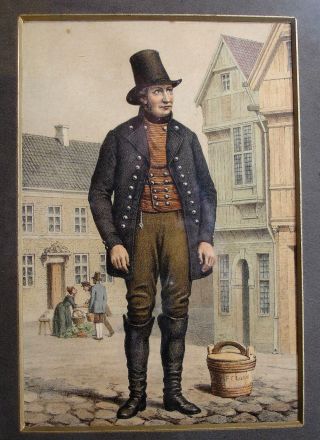 FREDERICK CHRISTIAN LUND MAN IN NATIONAL COSTUME FROM RANDERS 2