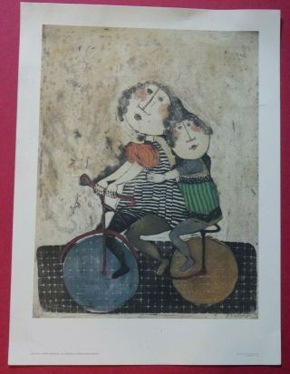 Graciela Rodo Boulanger " After School " Print 1978,  Unframed