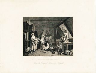 William Hogarth Six 19th Century Engravings