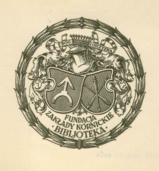 Ex Librisart Deco Heraldry Exlibris By Mekicki Rudolf (1867 - 1942) Poland