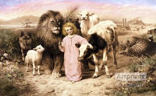 A Little Child Shall Lead Them By William Strutt (art Print Of Vintage Art)