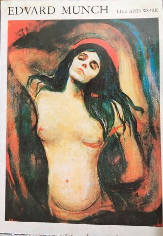 Edvard Munch,  Life And Work - Large Book,  1987