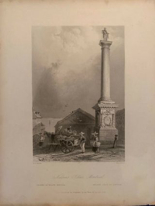 Antique Print Steel Engraving By E.  J.  Roberts,  W.  H.  Bartlett 1840