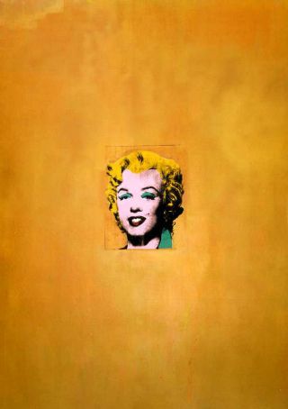 Warhol Gold Marilyn Monroe 1962 Hollywood Movie Actress Pop Art Print 11x14