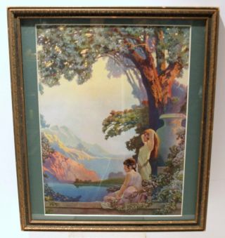 1920s Orig Robert Wood The Dawn Of Day Art Deco Litho Print