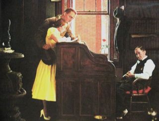 Norman Rockwell 1970 