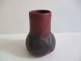 Van Briggle Colorado Springs Pot Vase Pottery Sculpture Purple Signed Art Deco