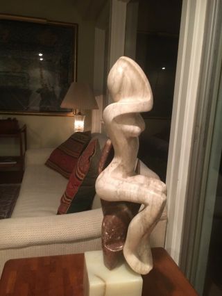 Carved Marble Statue - Contempory