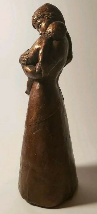 Sterett - Gittings Kelsey 20th C American Bronze Sculptures Mother Child