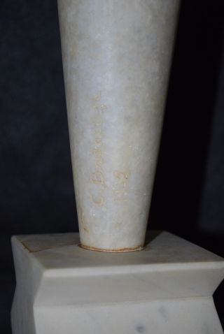 Marble sculpture signed by Constantin BRANCUSI and dated 1939 6