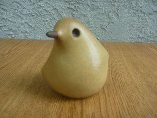 Mid Century Modern MCM Stoneware Bird Sculpture by John Seymour SEY 3