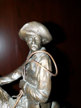 Cowboy bronze statue by Remington 5
