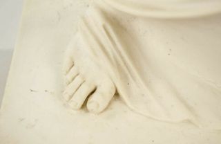 Italian Carved Marble Sculpture Signed.  A.  Giannelli 4