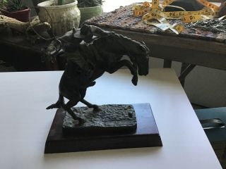 The Broncho Buster/Official Remington Museum Issue/Franklin Mint—1988–Bronze 2