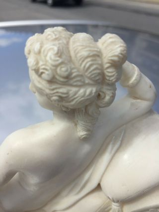 G Ruggeri Sculpture of Venus on Marble base Italian Vintage Perfect 6