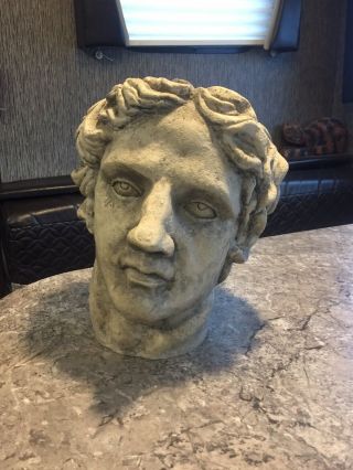 Michelangelo David Head Planter Vase Sculpture Art