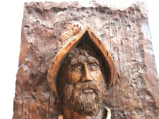 VINTAGE 1967 VANGUARD STUDIOS SCULPTURE WALL ART 3D SPANISH CONQUISTADOR 3