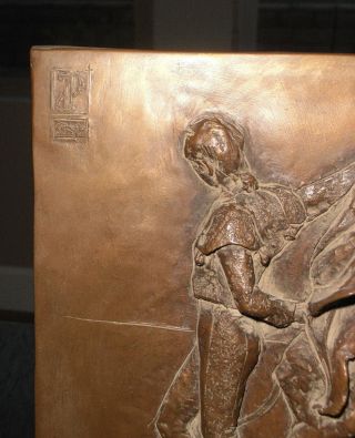 Dimensional Bronze Sculpture - Bullfight by Nancy Du Pont Twyman 2