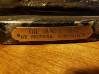 Fredrick Remington Bronze The Horse Thief 2
