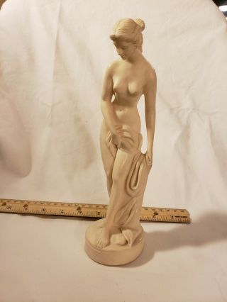 Vintage A Santini Venus Nude Signed Statue Figurine Italian Greek Figure