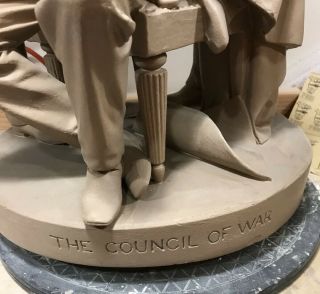 ICONIC John Rogers Group Council of War Civil Abraham Lincoln Ulysses Grant FPU 2